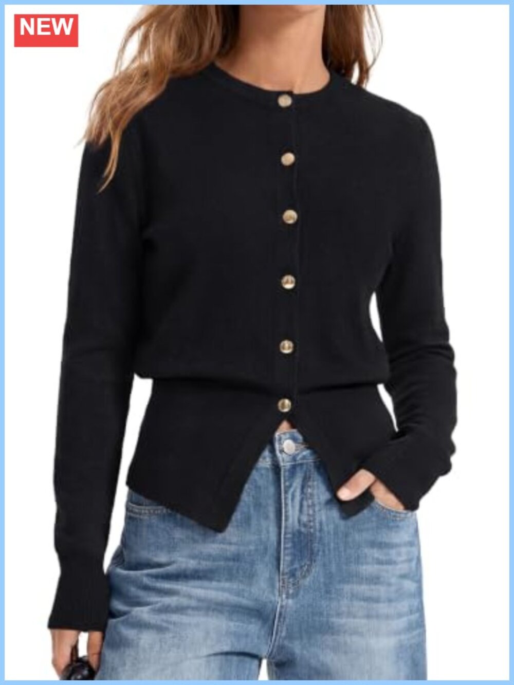 Womens Knit Cardigan Sweater Cinched Waist Long Sleeve Button Front